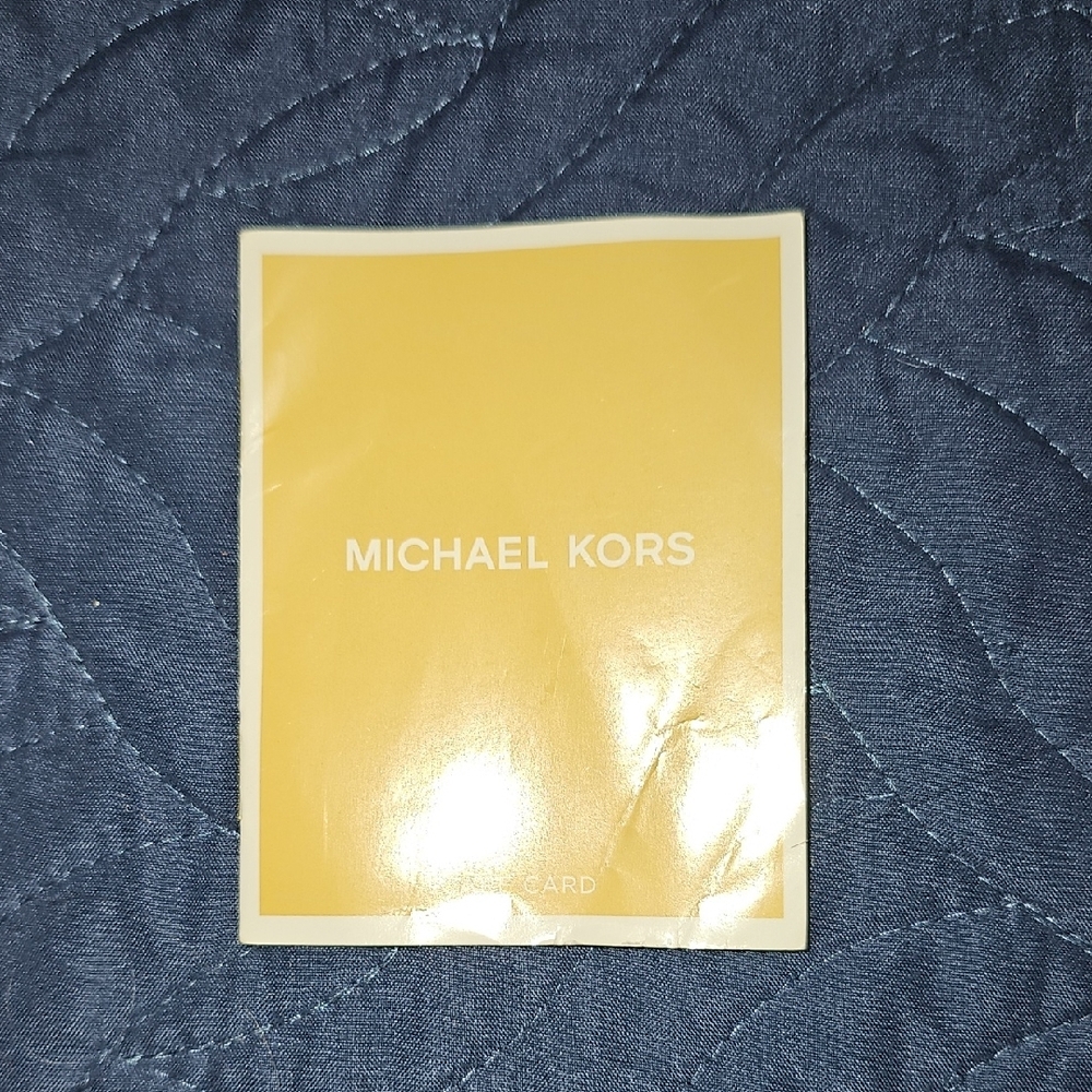 Michael Kors Jet Set Perforated Electric Blue Crossbody Bag New With COA - Picture 7 of 7